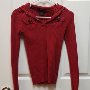 Calvin Klein red hoodie